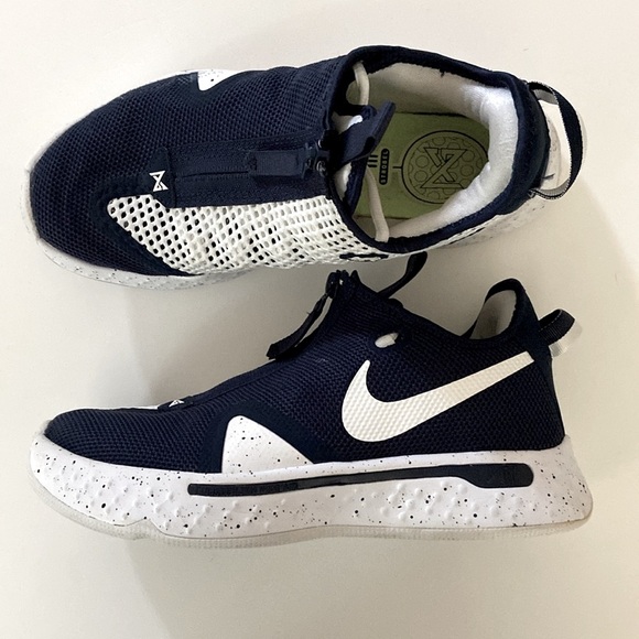 Nike PG 4 College Navy Men's Basketball Shoes Sneakers Paul George CK5828 401 - Picture 6 of 8